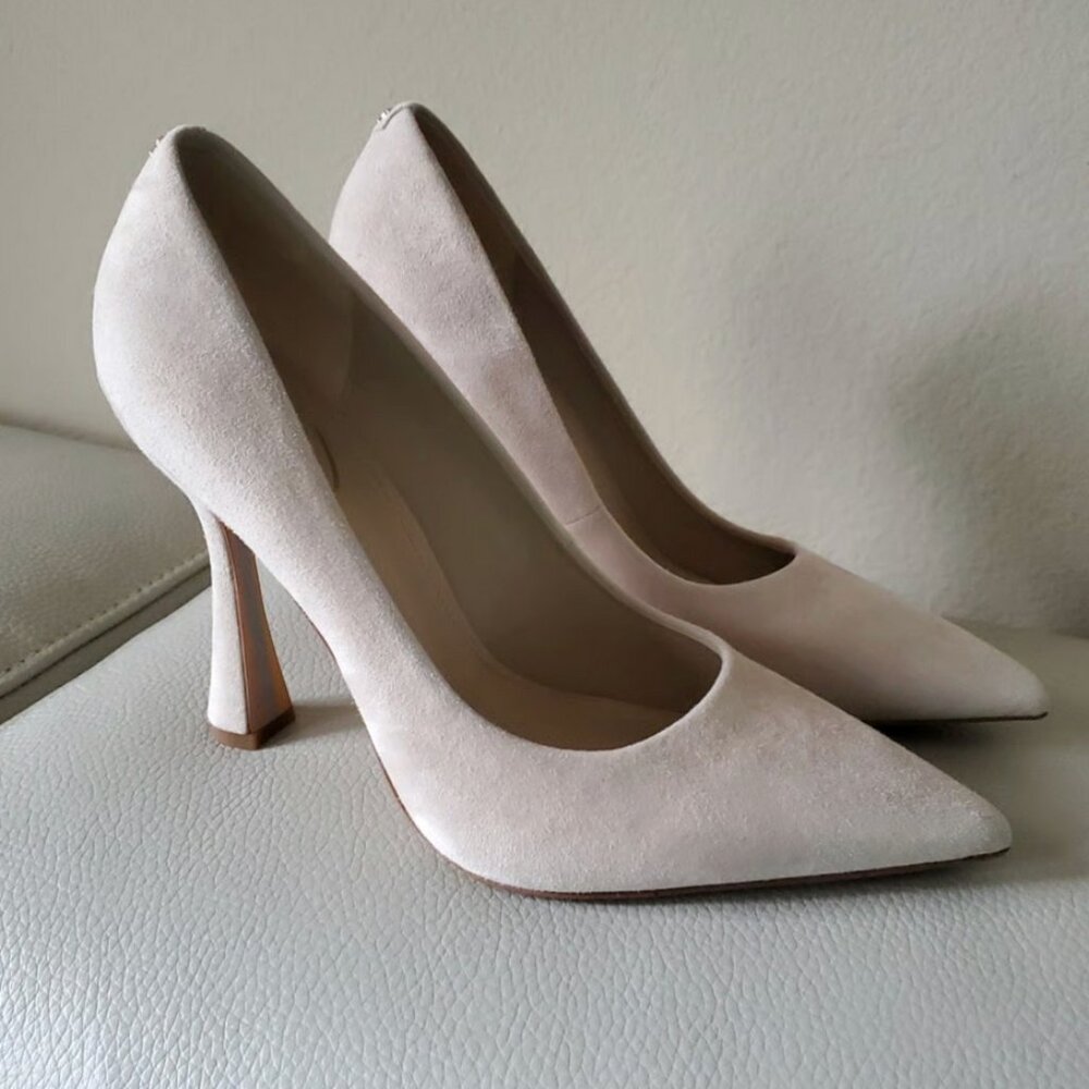 Sam edelman antonia suede heels new